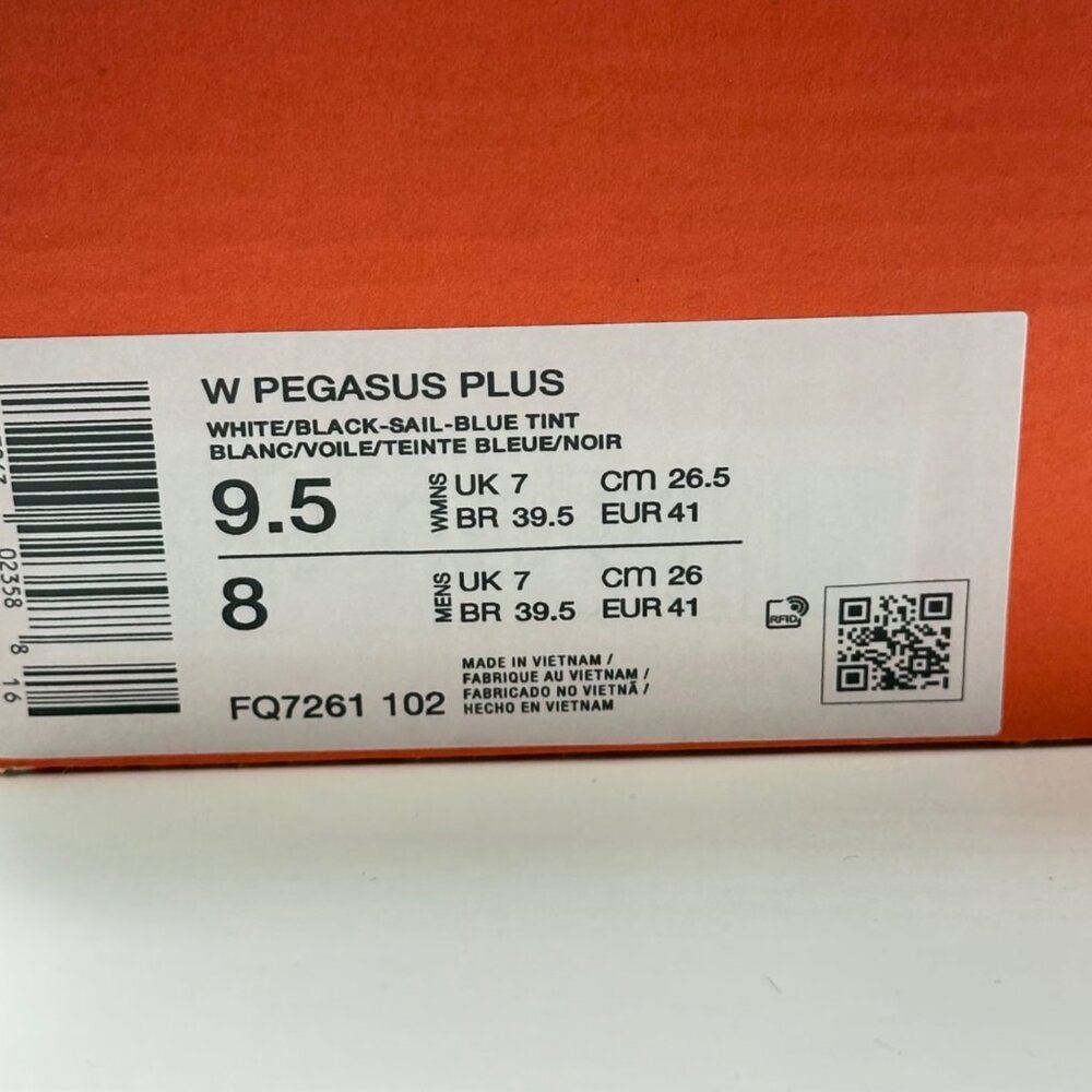 Women's Nike Pegasus Plus Sail Blue FQ7261-102 Size 9.5 NEW - Picture 10 of 10